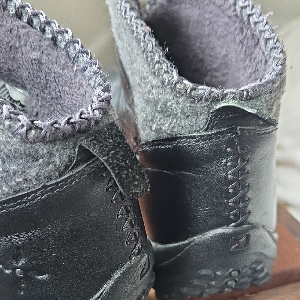 Sorel Black/Grey Joliette Insulated Slip On Shoe Womens Size 8 All Season - Picture 10 of 12